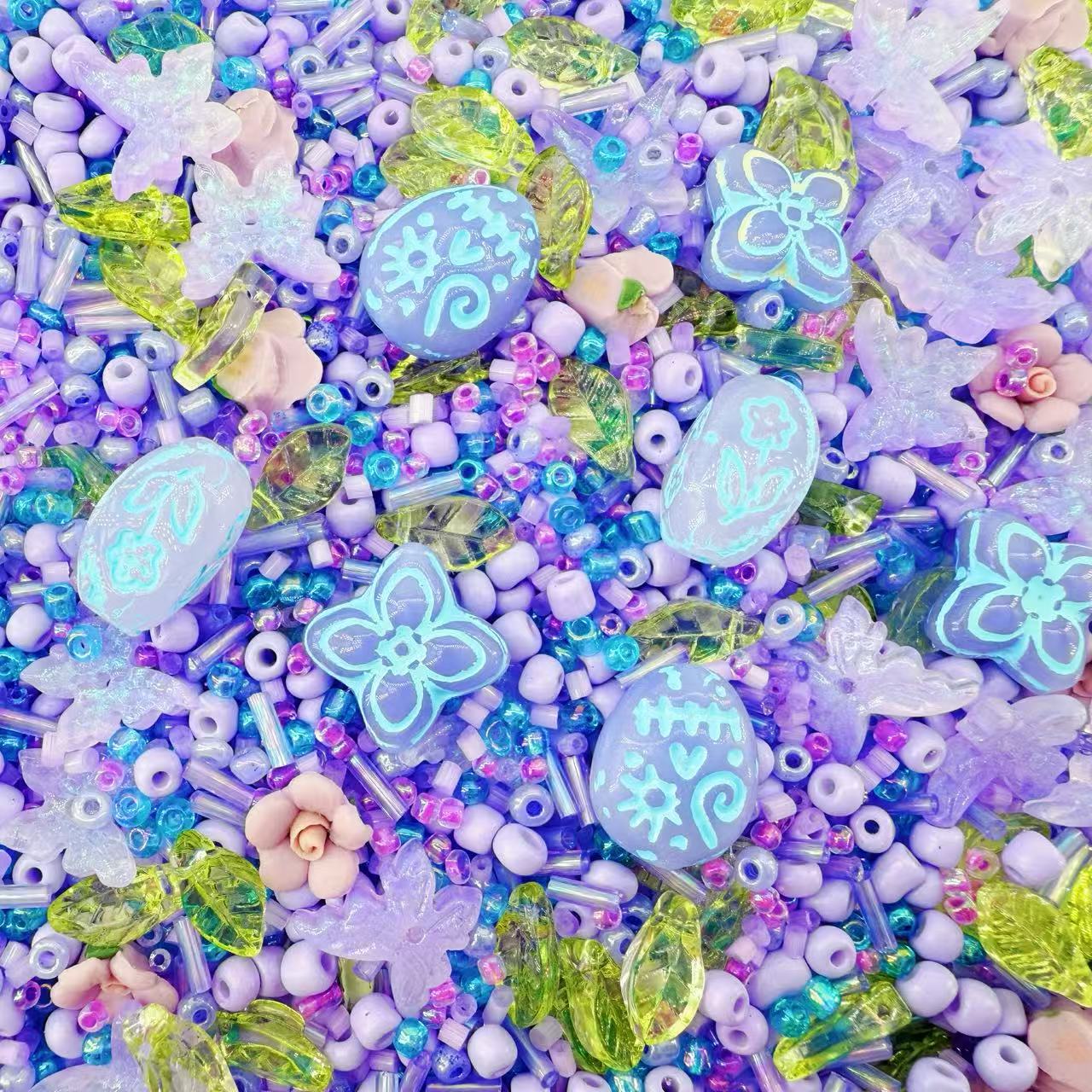 (Last mommy bear)Vintage Beads-Dreamy Petals