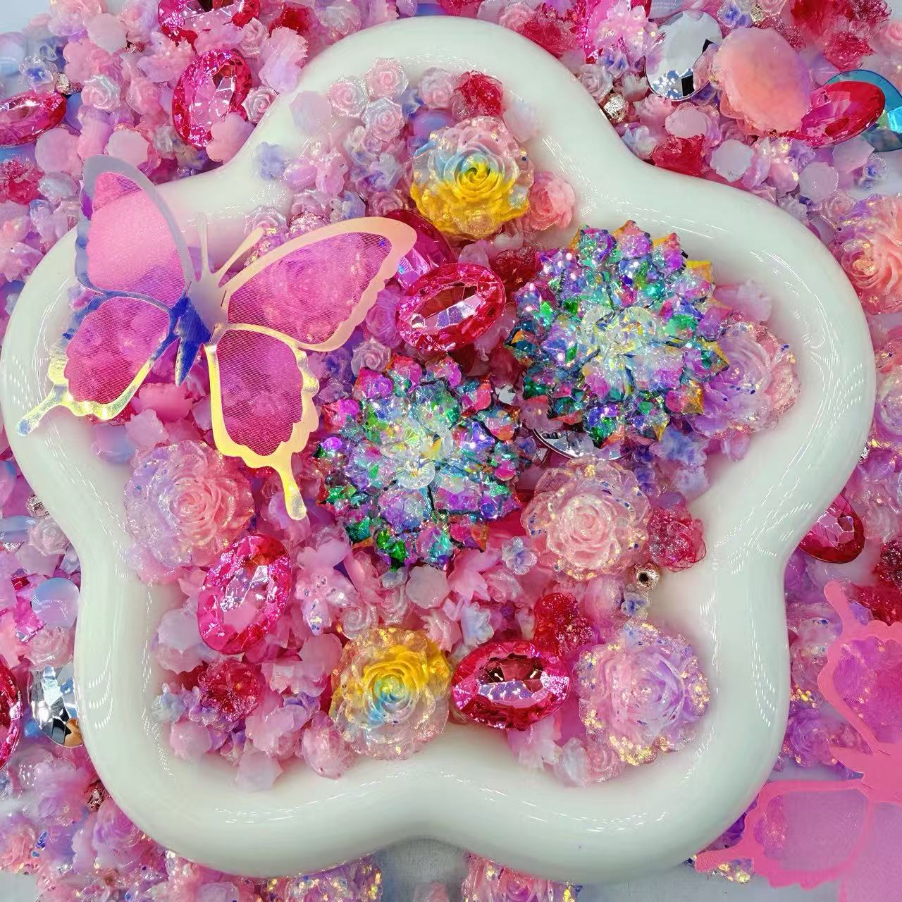 【For CarHanger/Key Chain】Pink Dust Mix