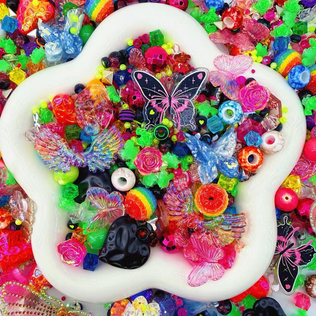 【For CarHanger/Key Chain】Neon pop Mix