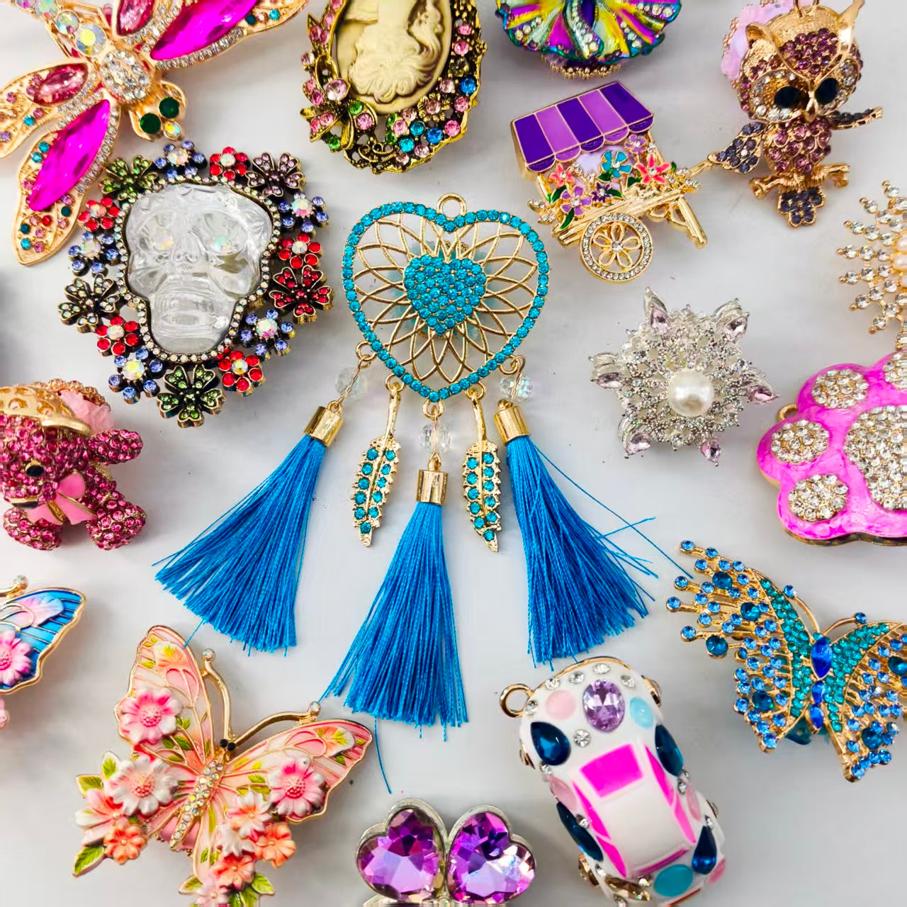 (Artist) Treasure Bag-Beadable Pendant