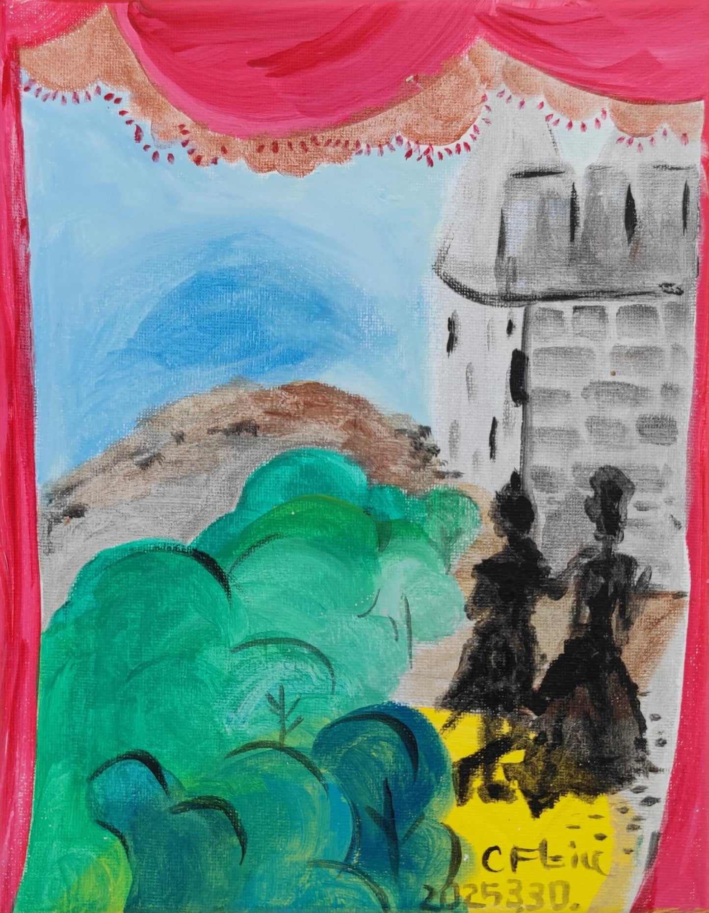 Castle Party-Acrylic