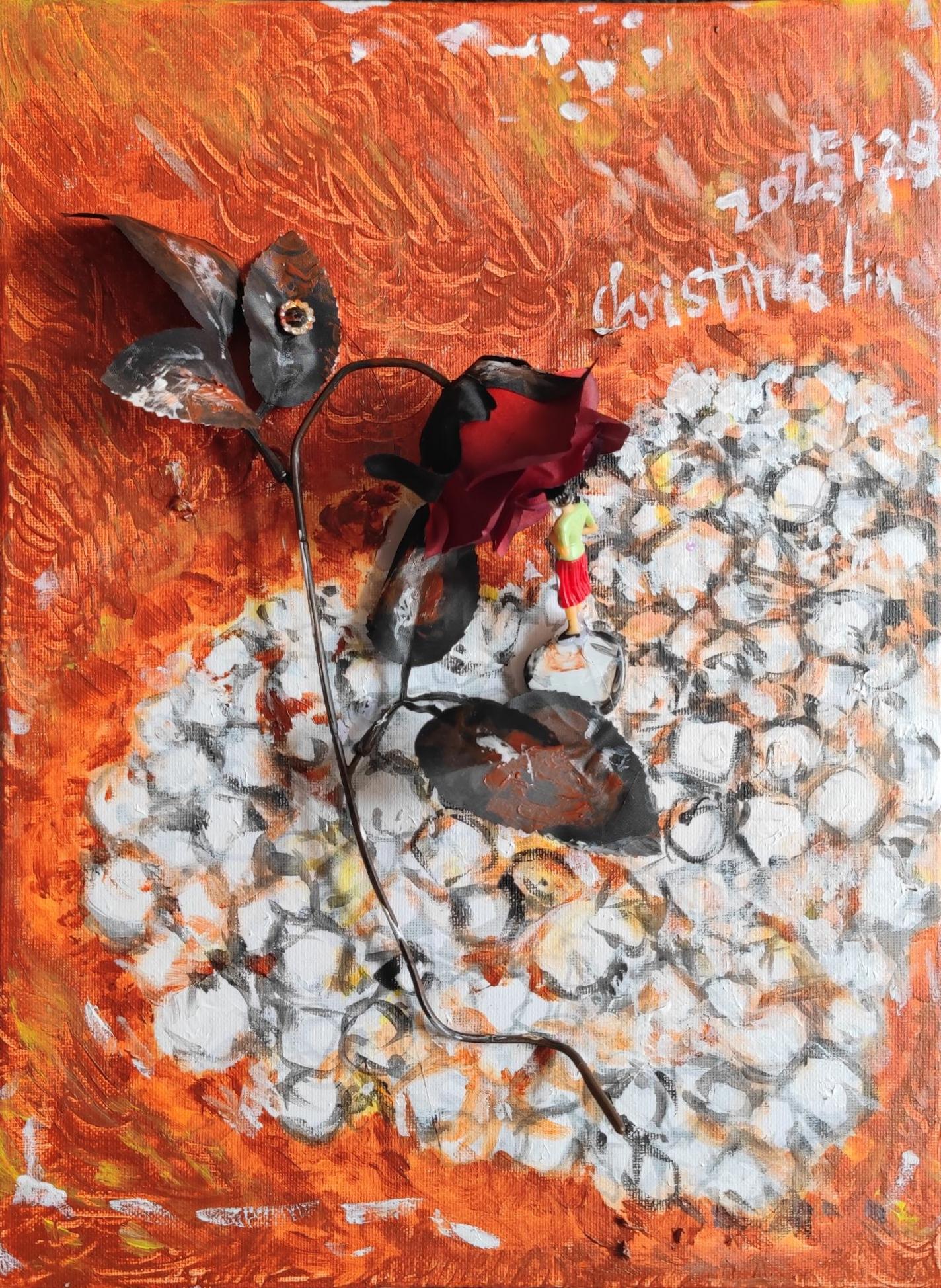 A Love Stronger Than Gold-Acrylic