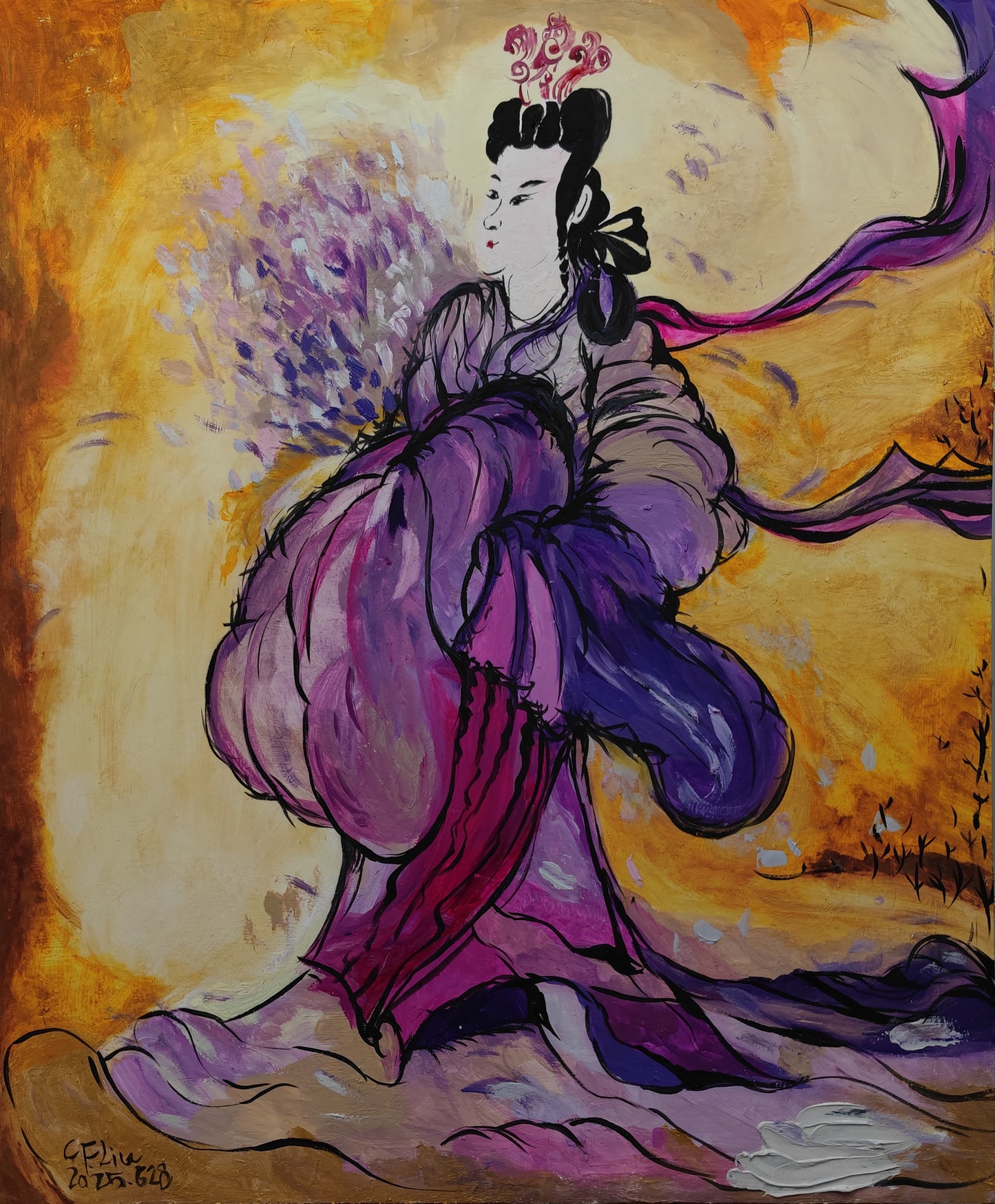 Dance-Oil Painting