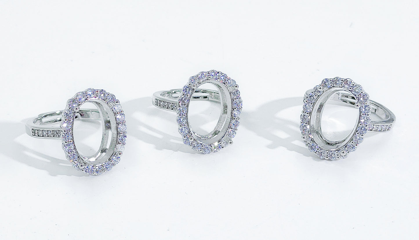 Zircon Oval 10x14
