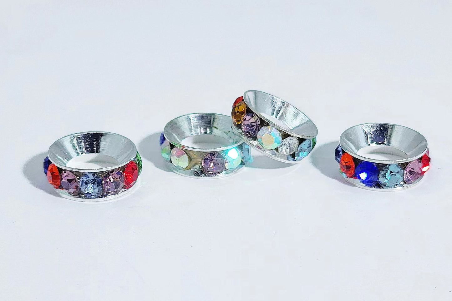 Diamond Spacer Beads