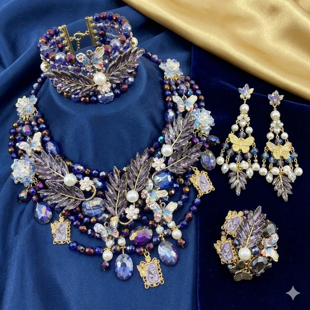 (Last 3 glasses)(Fantasy)Giant Luxury-Royal Indigo