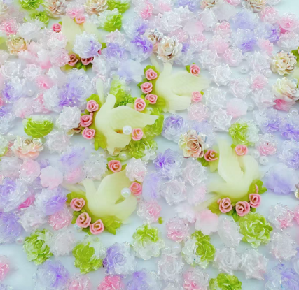 (Artist)Floral-Pastel Garden