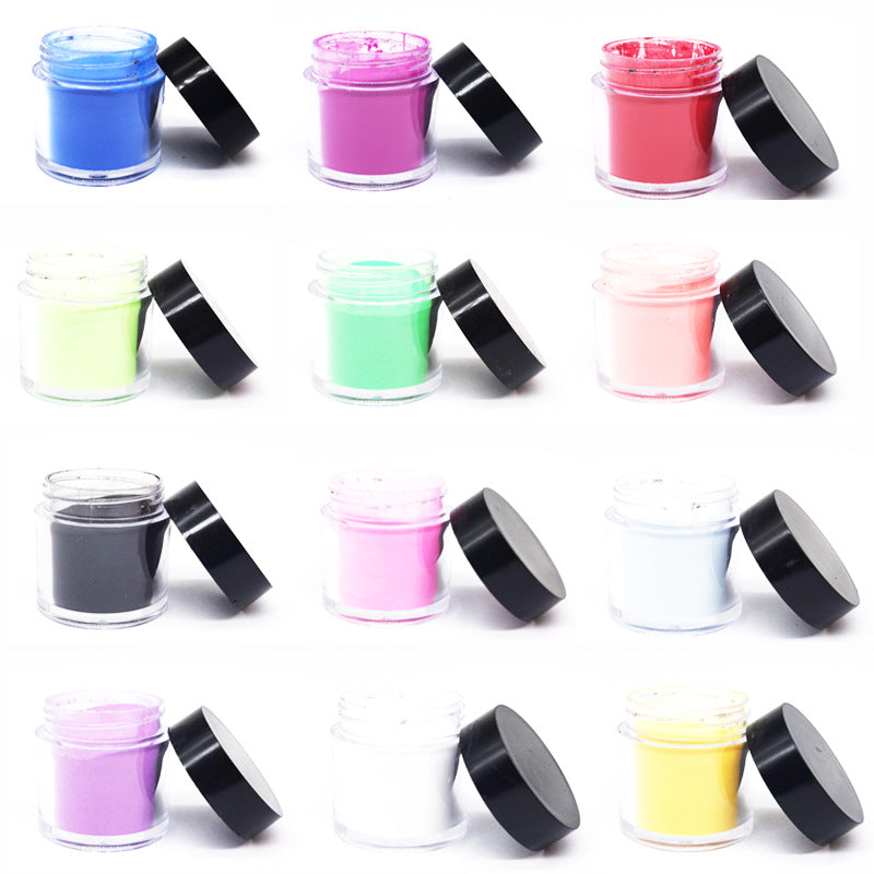 12 Colors Acrylic Nail Powder Set