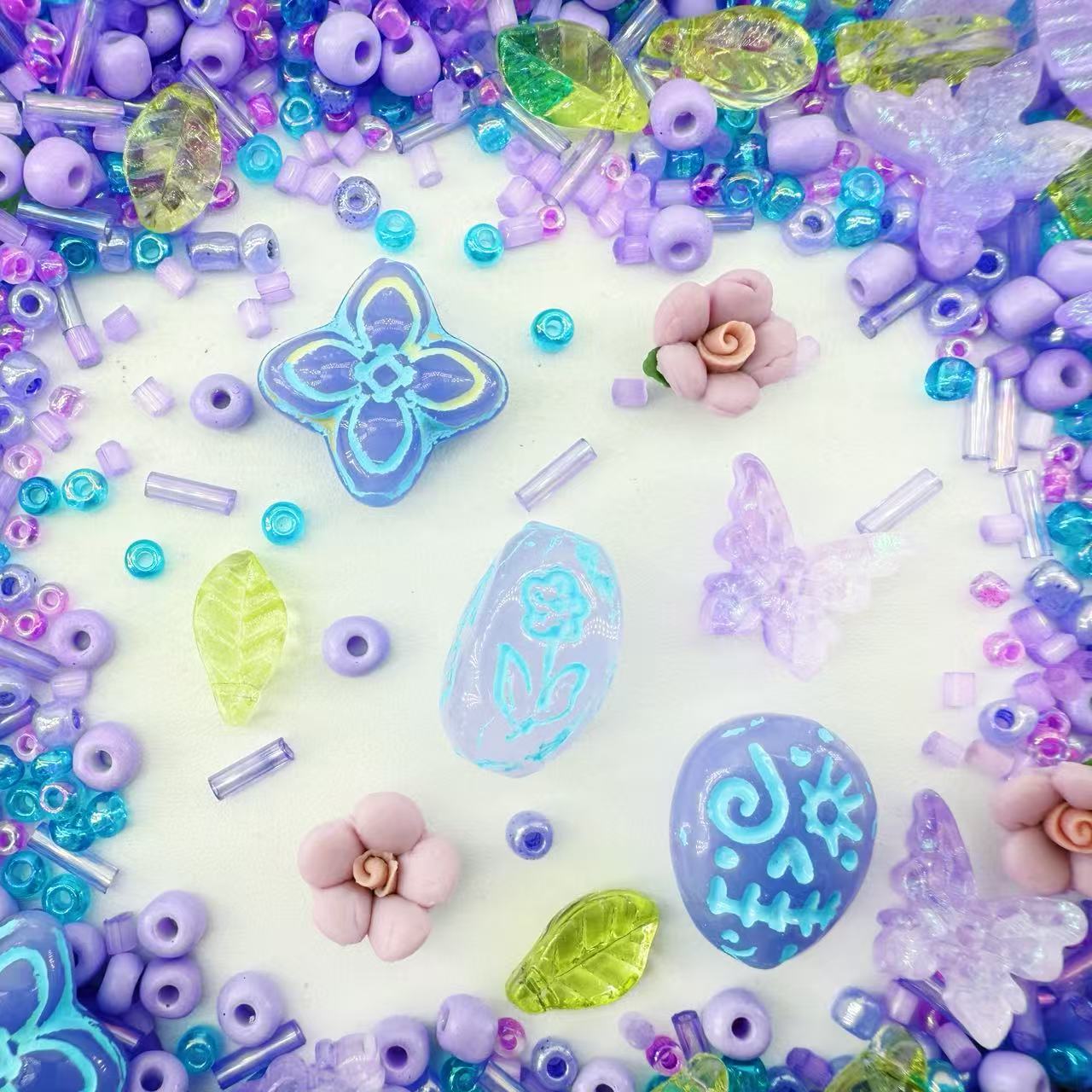 (Fantasy) Vintage Beads-Dreamy Petals