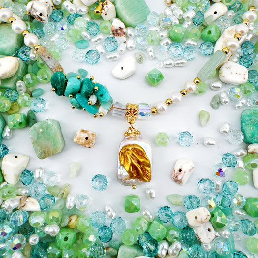 (Fantasy) Chic-Seafoam serenity