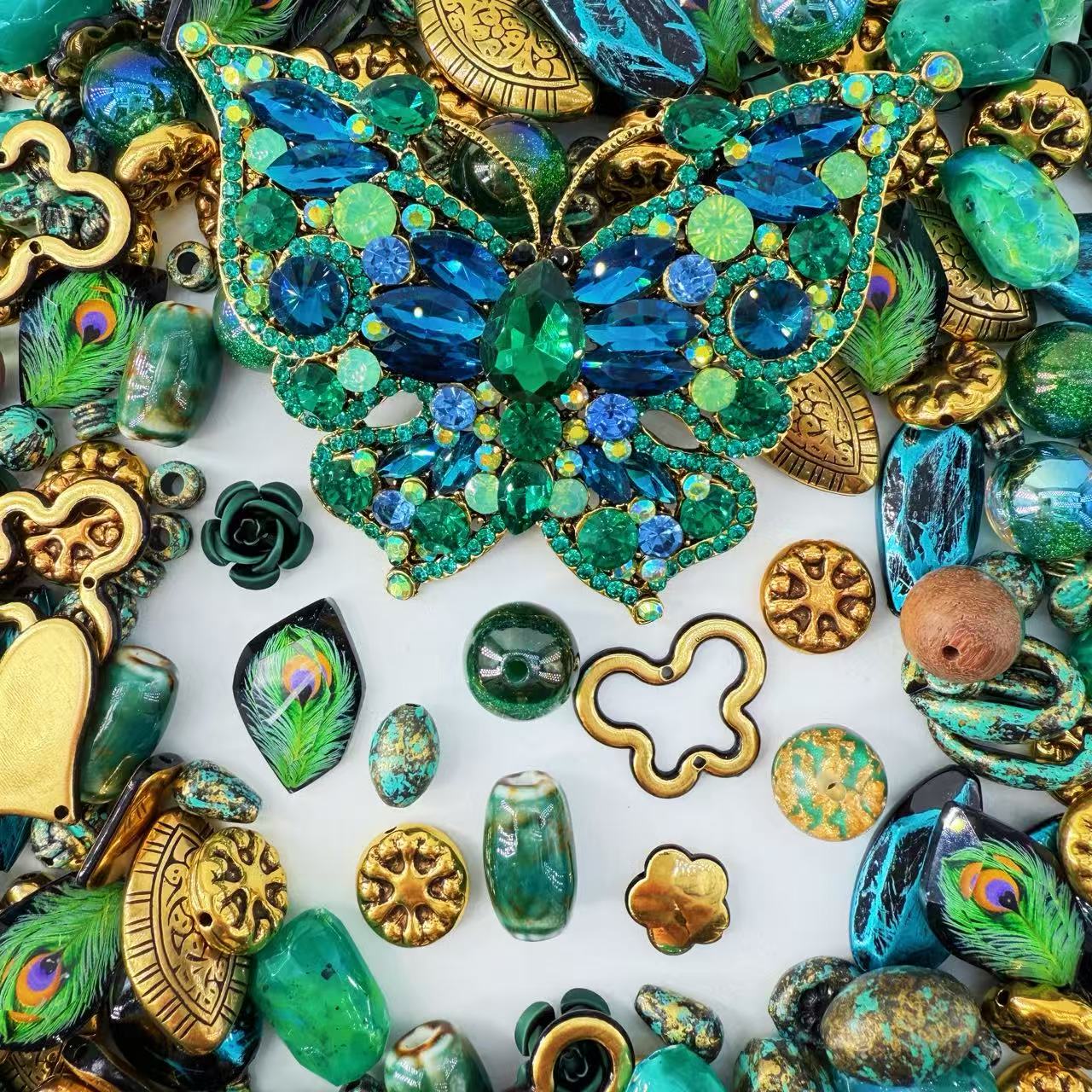 (Last tray)(Fantays) Mix Series-Emerald Butterfly Era