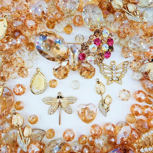 (Fantasy) Giant Luxury-Golden Dragonfly Bliss