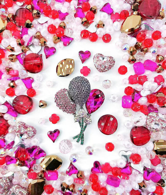 (last 3 glass)(Artist) Giant Luxury-Pink Celebration