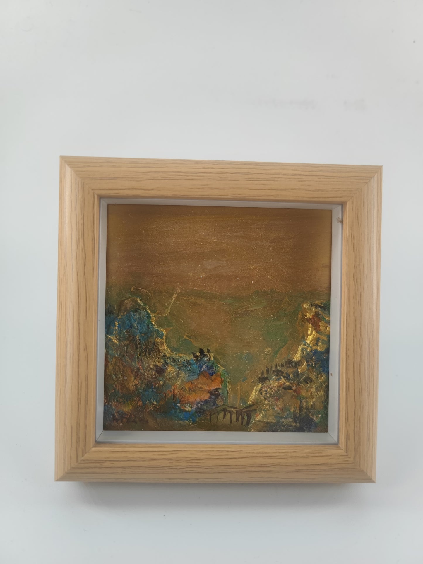A Panorama of Rivers and Mountains 23-Acrylic