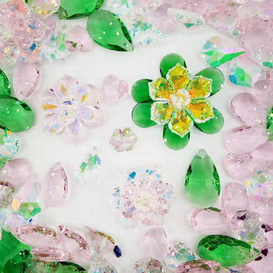 （6 glass)(Artist) Crystal-Spring Whisper