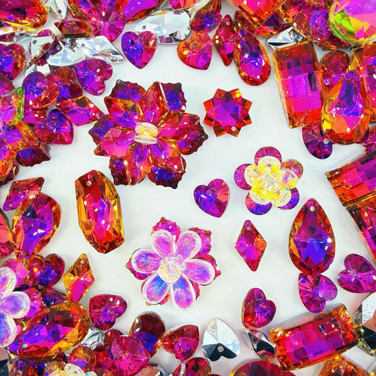 (6glasses left)(Fantasy)Crystal-Solar Flare