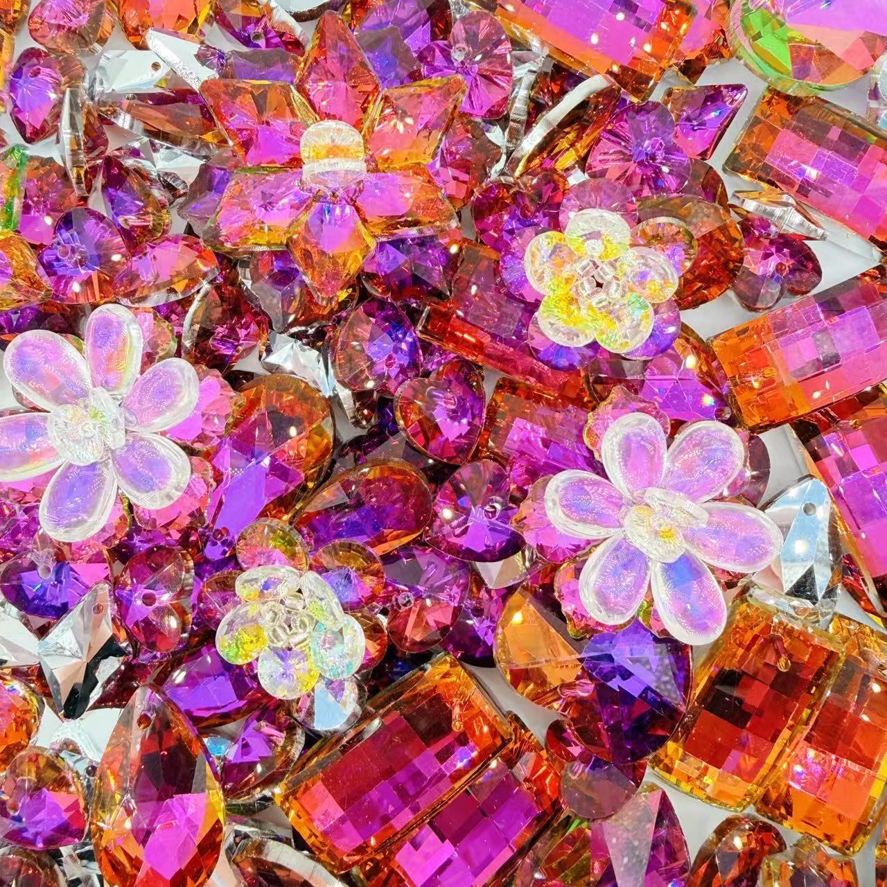 (6glasses left)(Fantasy)Crystal-Solar Flare