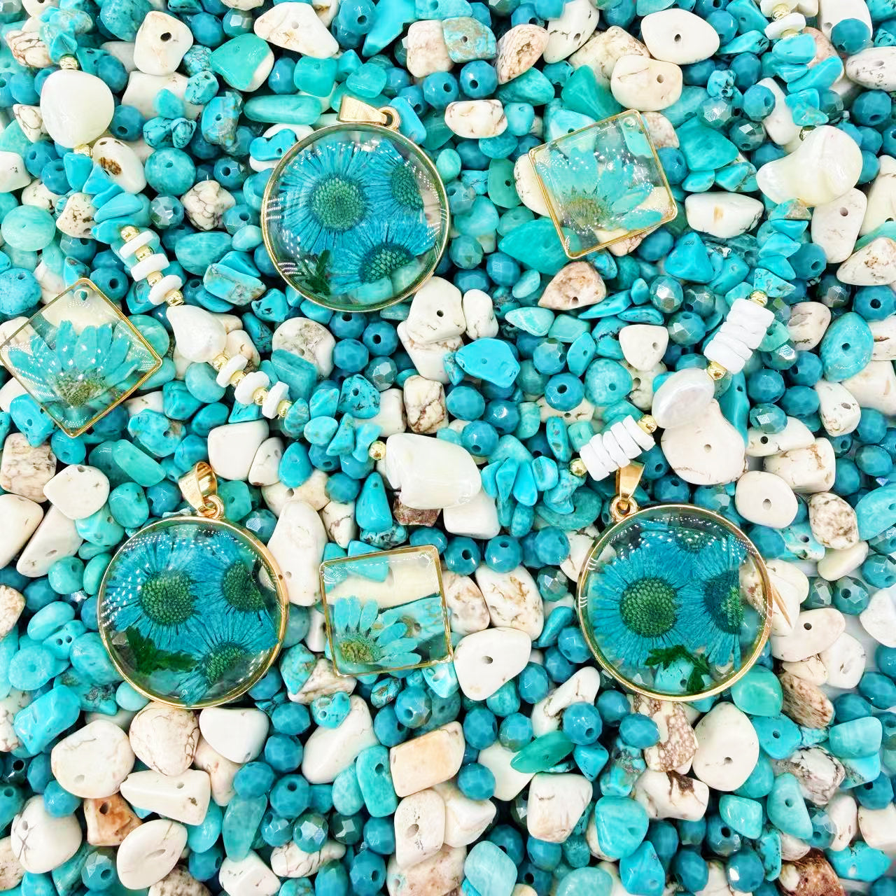 (2 Glasses left )(Fantasy) Chic-Glacial Bloom