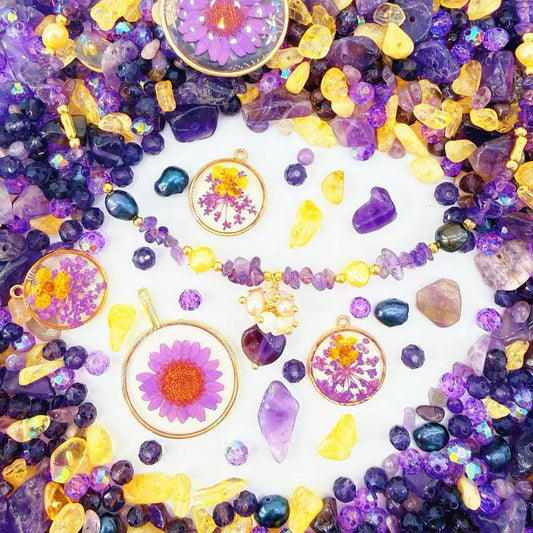 (Artist) Chic- Violet Sunflower