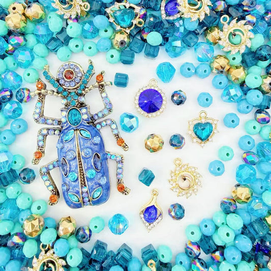 (Fantasy)Giant Luxury-Blue Beetle