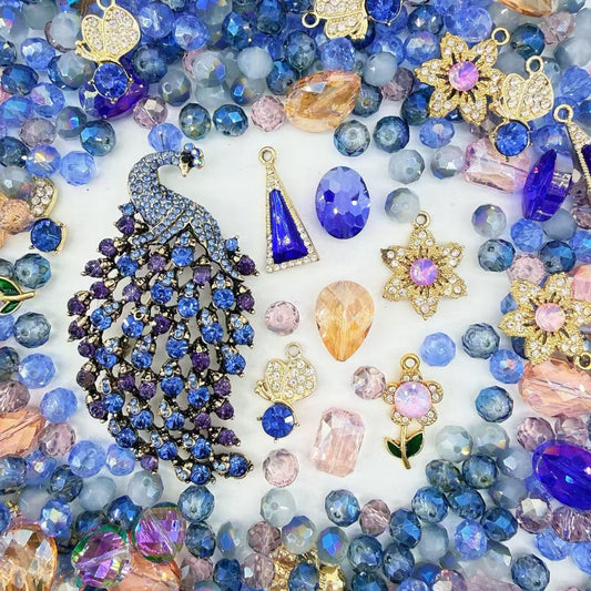 (Fantasy) Giant Luxury-Indigo Peacock Archive