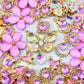 (LAST 3 glasses get all)(Artist) Jewel Drop- Holo Butterfly