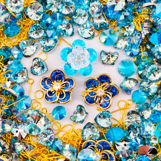 (7 glass left)(Fantasy)Zirconia-Atlantis Heart