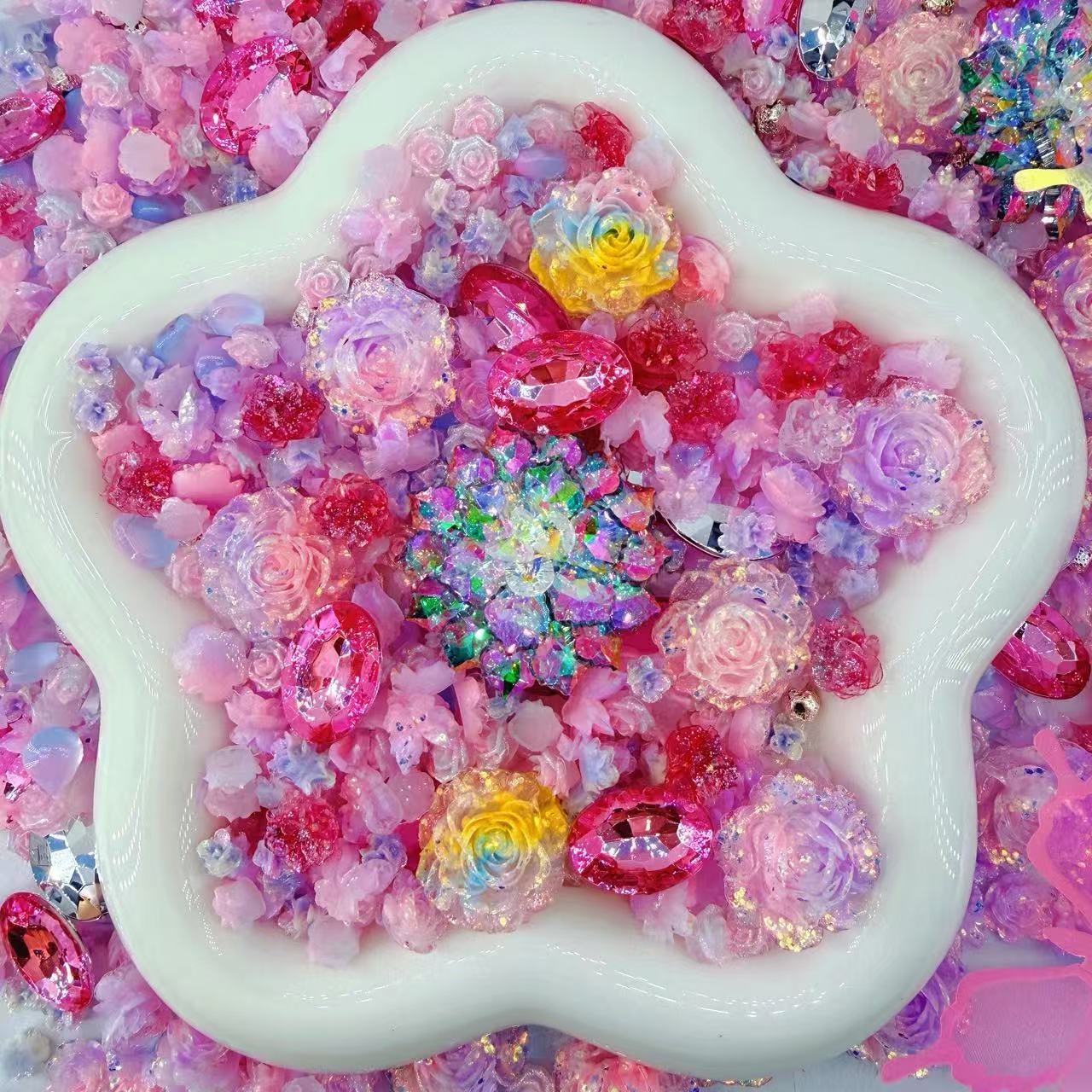 【For CarHanger/Key Chain】Pink Dust Mix