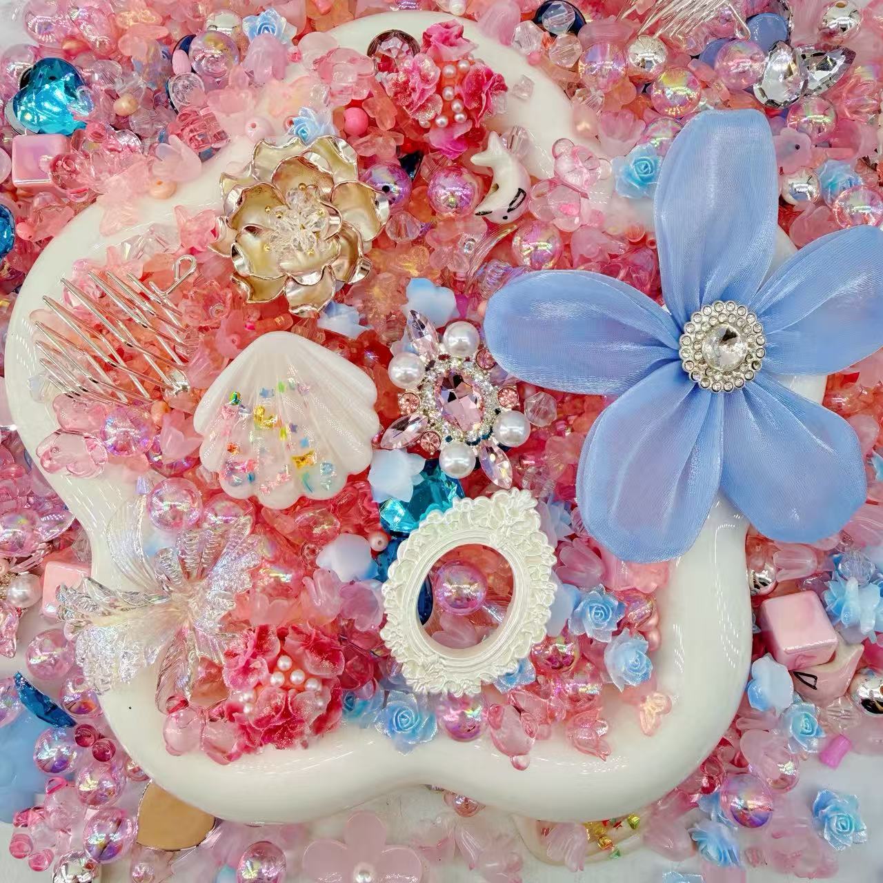 【For CarHanger/Key Chain】Cotton Candy Mix
