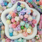 【For Pen/Key Chain】Pastel Bloom Mix