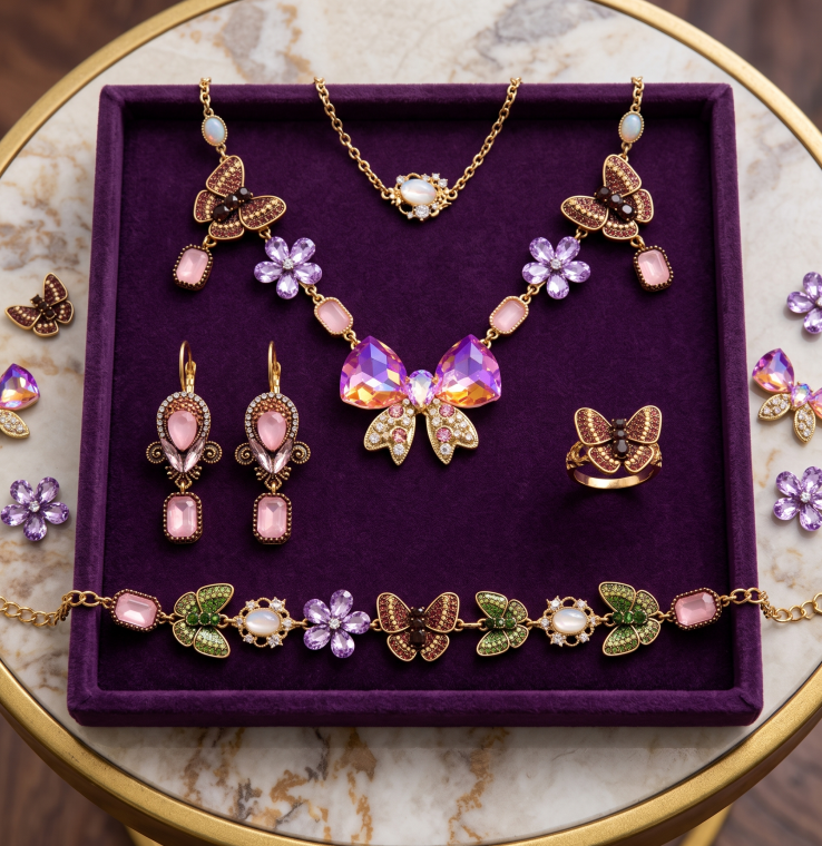 (Fantasy) Jewel Drop-Lavender Wings