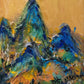 A Panorama of Rivers and Mountains-Acrylic