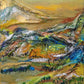 A Panorama of Rivers and Mountains-Acrylic