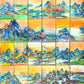 A Panorama of Rivers and Mountains-Acrylic