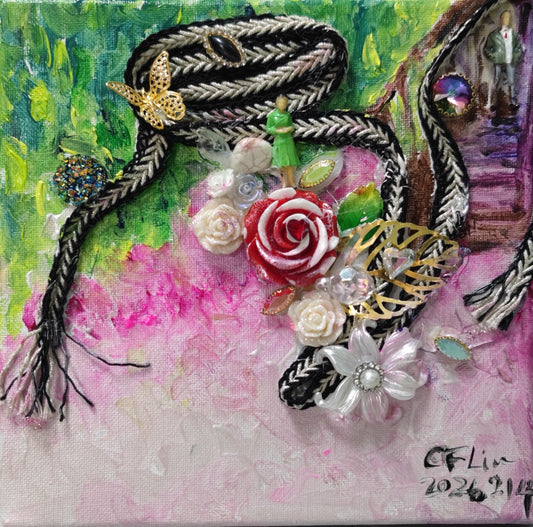 The Story of Walking on the Stairs-Acrylic