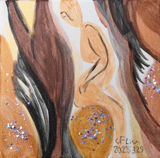 Naked No. 2-Acrylic