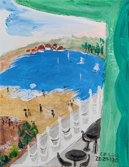 Beach Vacation-Acrylic