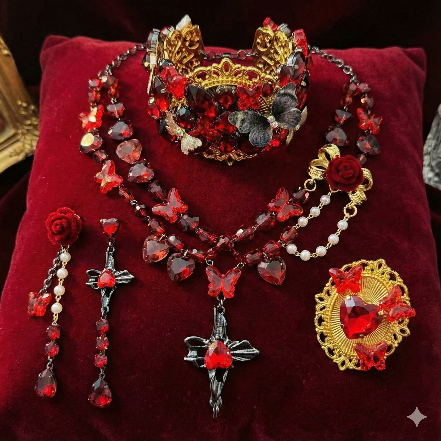 (Artist)Pendant-Ruby Gold