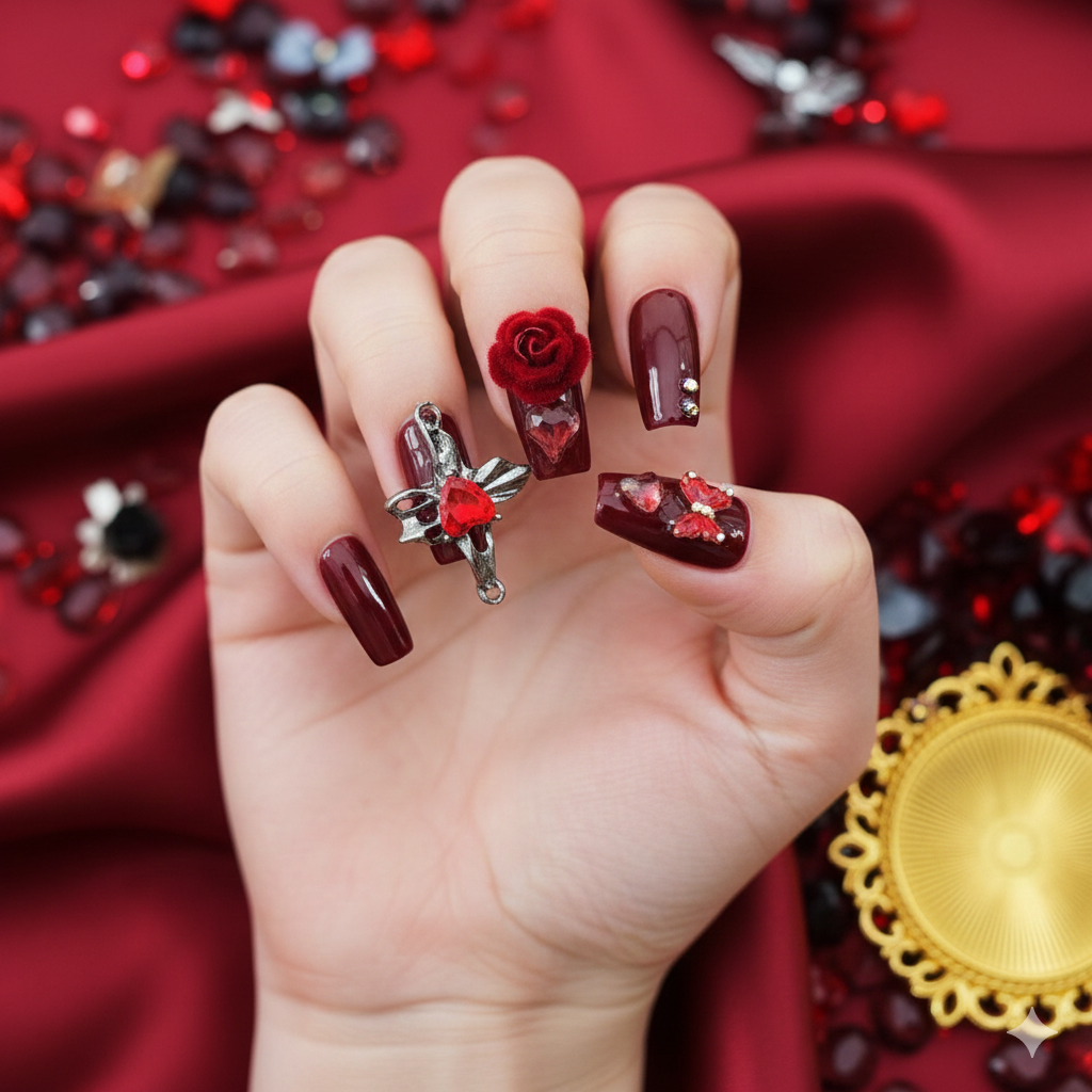 (Artist)Pendant-Ruby Gold