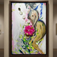 (8x12 inch / 20x30cm) Hand-Painted Acrylic Canvas Art| One-of-a-Kind 3D Textured Media Painting