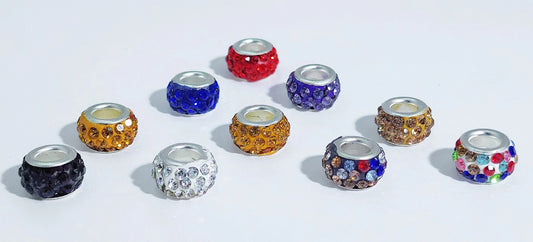 Diamond Spacer Beads