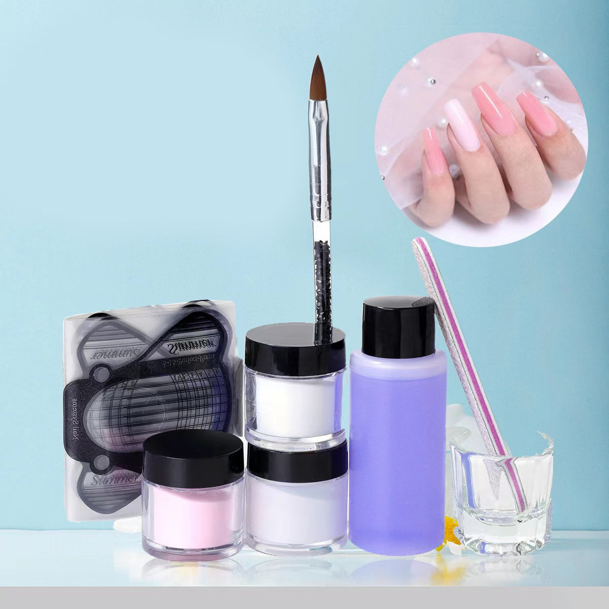 Acrylic Nail basic kit&Acrylic Powder